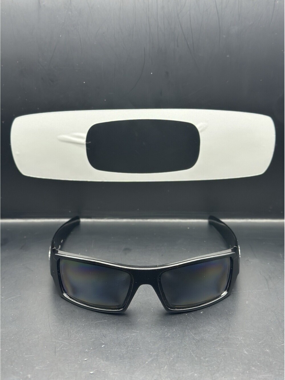 Oakley Gascan Polished Black/Prizm Grey Polarized Lenses (Camo Icons)
